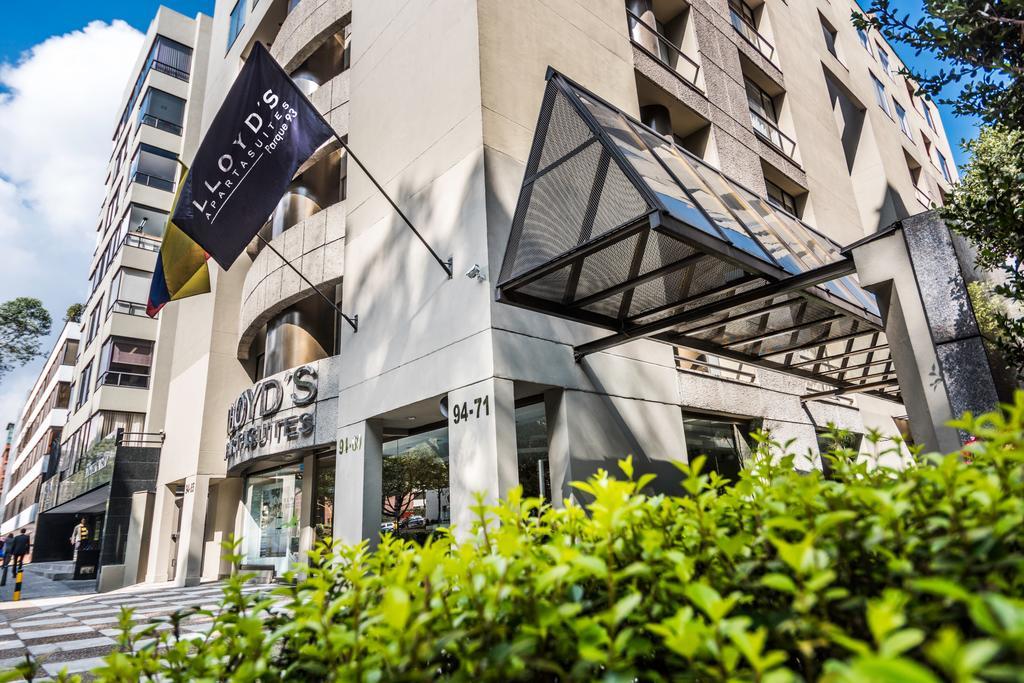 Lloyds Apartasuites Parque 93 Bogotá Zewnętrze zdjęcie